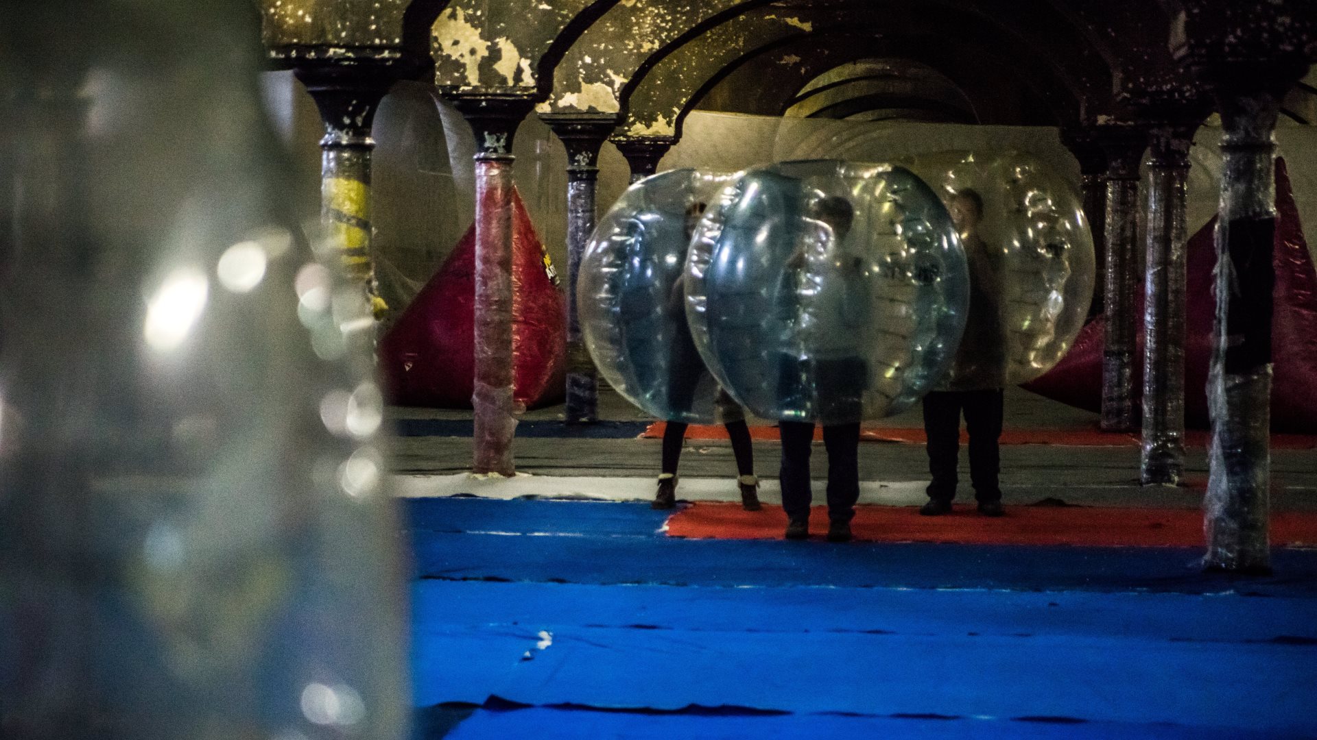 bubble fotbal Praha