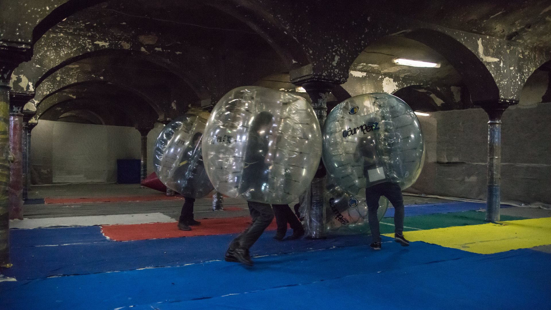 bubble fotbal Praha