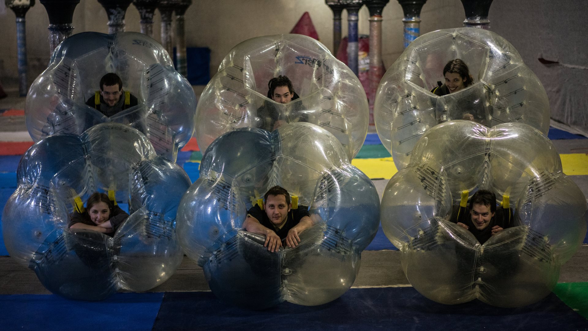 bubble fotbal Praha
