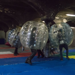 bubble fotbal Praha