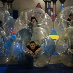 bubble fotbal Praha