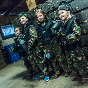 Dětské oslavy - Junior Paintball