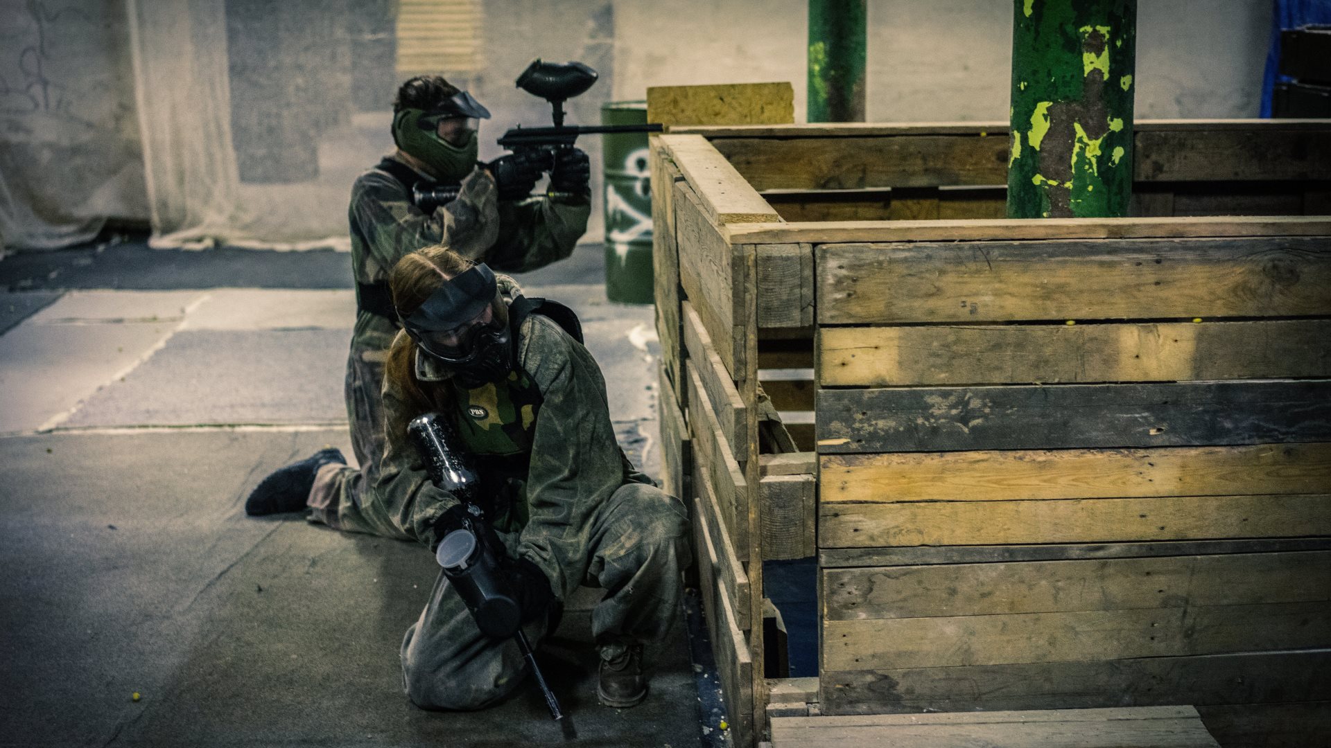 Indoor paintball Praha