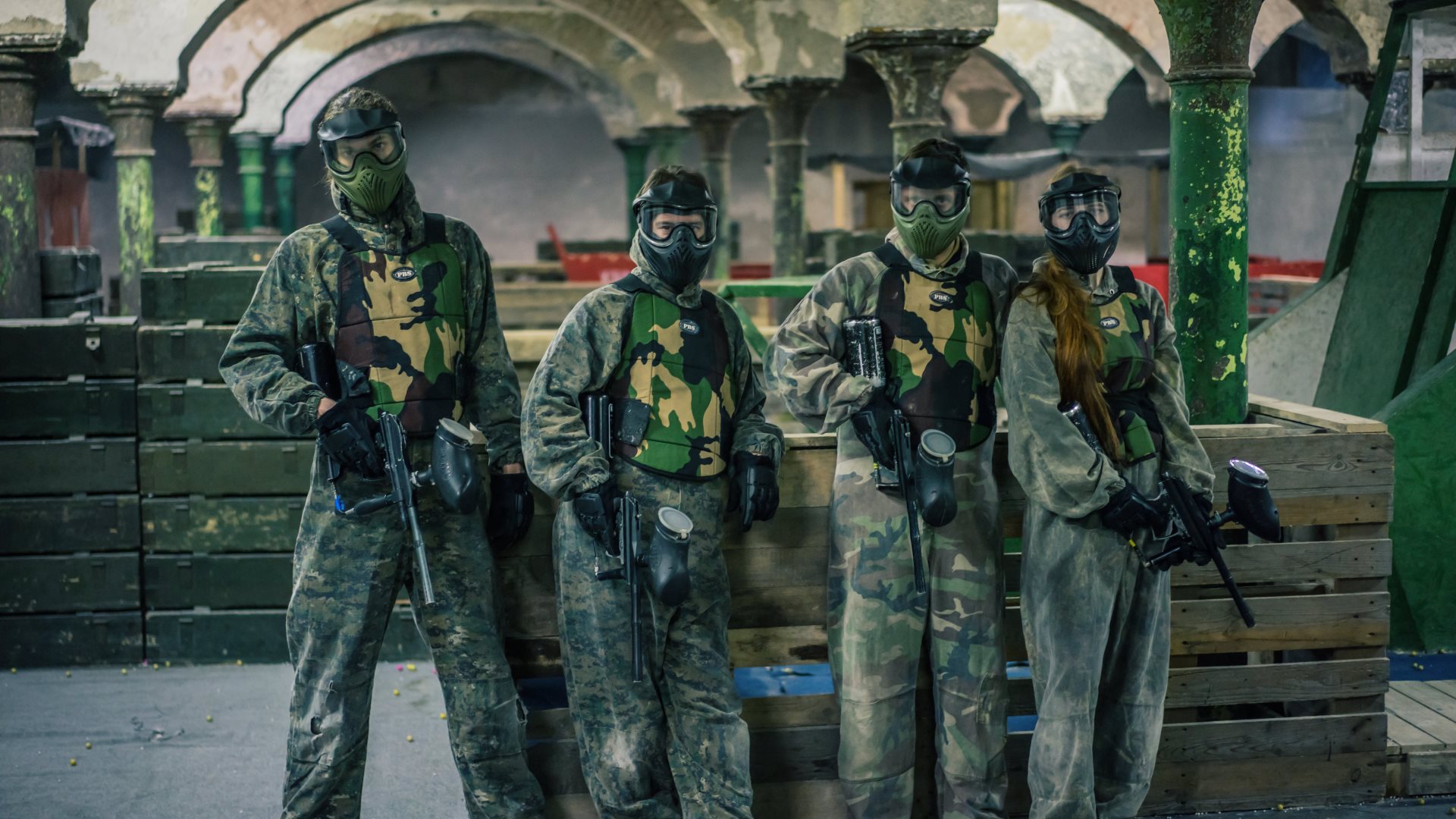 Indoor paintball Praha