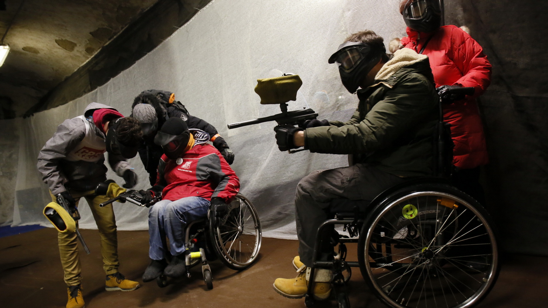 Indoor paintball Praha