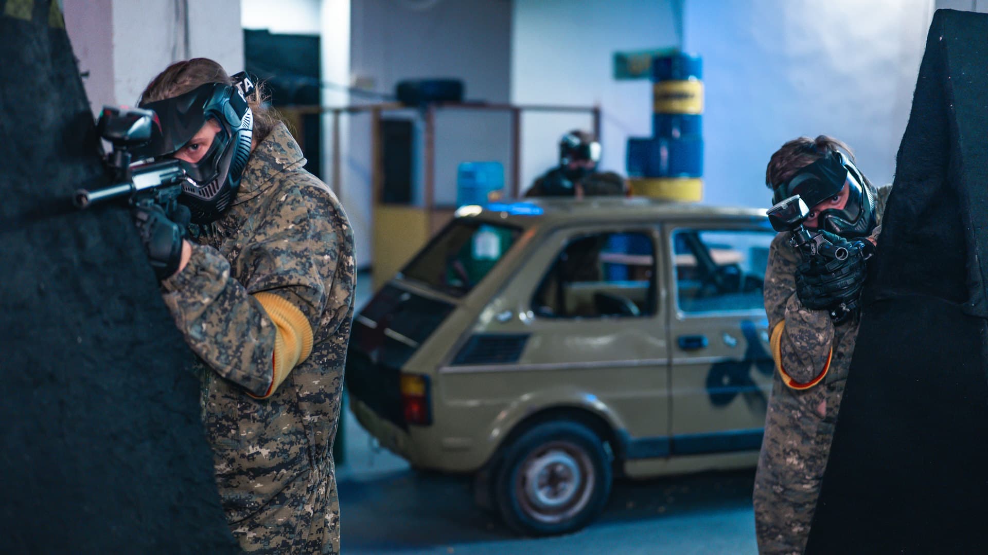 Indoor paintball Praha