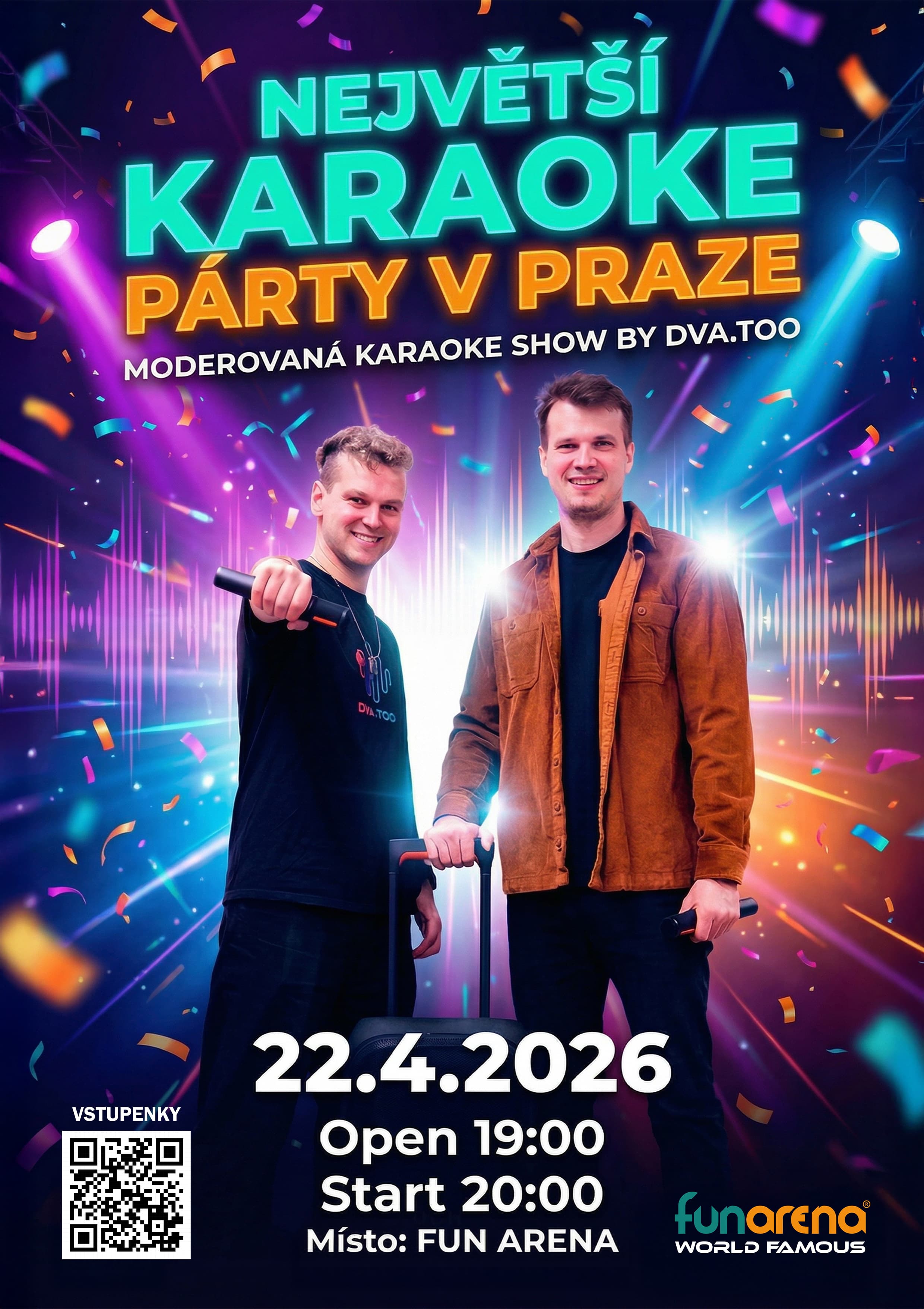 Karaoke párty by DVA.TOO